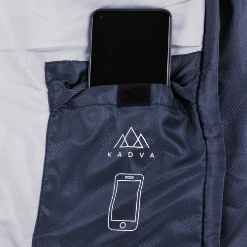 Sac de dormit KADVA Light 600 R drept, bleumarin