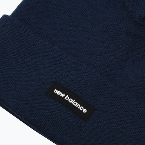 Căciulă de iarnă New Balance Linear Cuffed navy