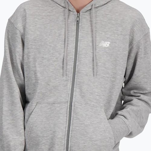 Bluză pentru bărbați New Balance Stacked Logo French athletic grey