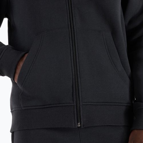 Hanorac pentru bărbați New Balance Core Brushed Full Zip black