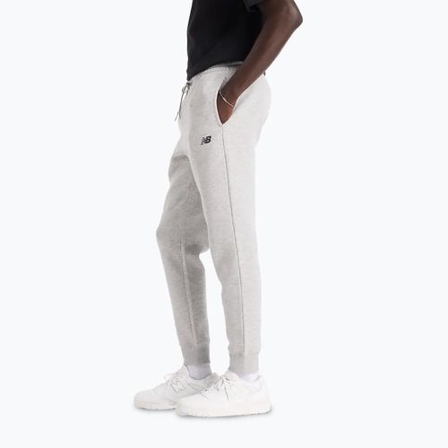 Pantaloni pentru bărbați New Balance Fleece Jogger athletic grey