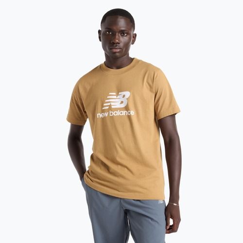 Tricou pentru bărbați New Balance Stacked Logo great plains