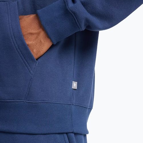 Hanorac pentru bărbați New Balance Graphic Hoodie navy