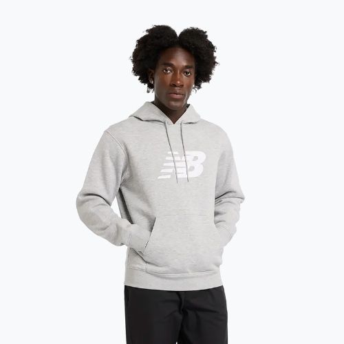 Bluză pentru bărbați New Balance Core Brushed Hoodie athletic grey
