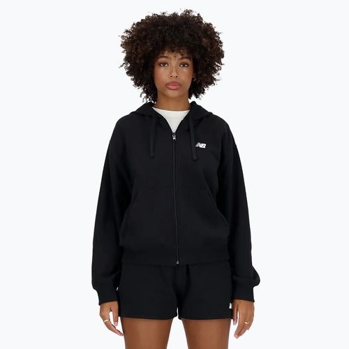 Bluză pentru femei New Balance French Terry Full Zip black