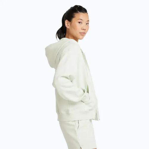 Bluză pentru femei New Balance French Terry Full Zip natural mint
