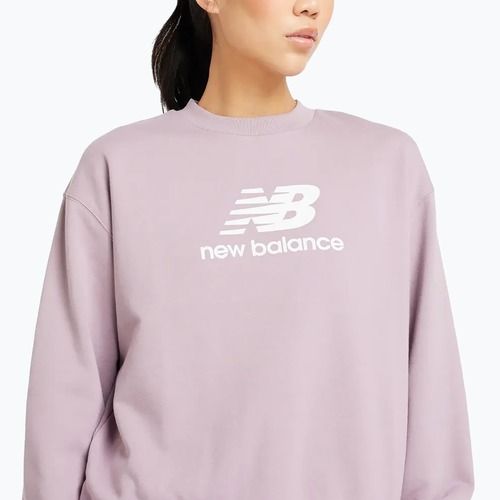 Bluză pentru femei New Balance French Terry Stacked icewine