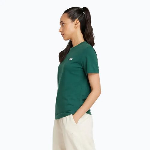 Tricou pentru femei New Balance Essentials Jersey night watch green