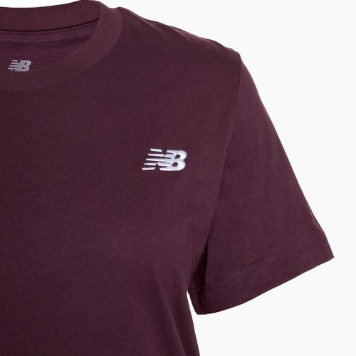 Tricou pentru femei New Balance Essentials Jersey plum brown