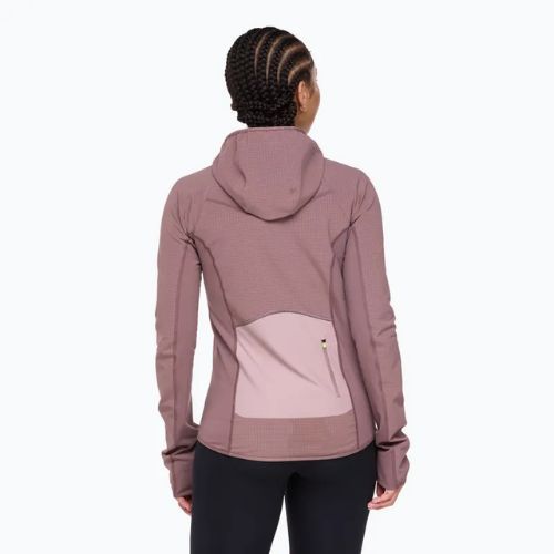Bluză de alergare pentru femei HOKA Sky Glow Half Zip smokey quartz