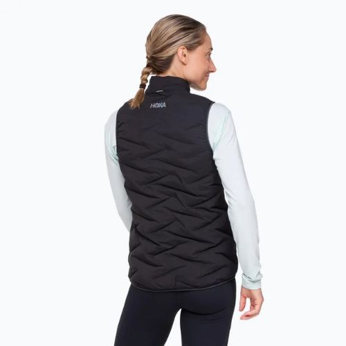 Vestă de alergare pentru femei HOKA Skyfill Run black