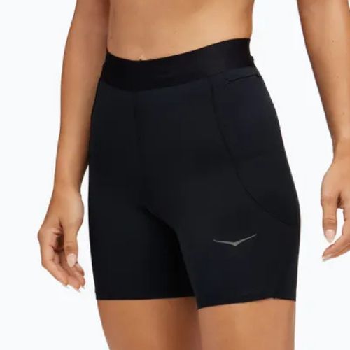 Pantaloni scurți de alergare pentru femei HOKA Novafly 6" black