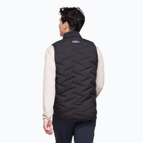 Vestă de alergare pentru bărbați HOKA Skyfill Run black