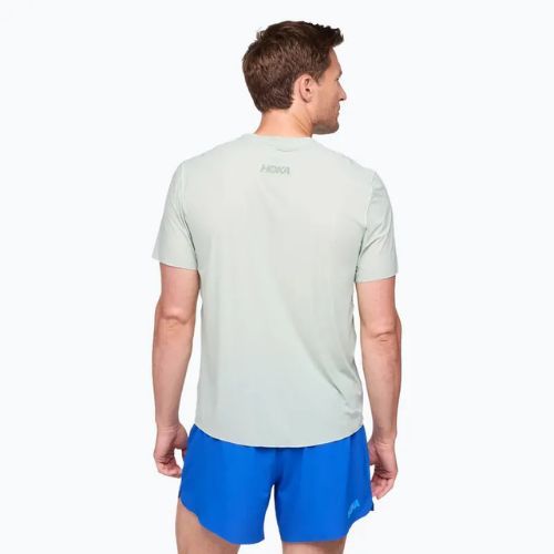 Tricou de alergare pentru bărbați HOKA Airolite Run aloe vera