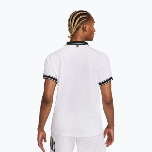 Tricou de tenis pentru bărbați Nike Court Heritage Polo white/black