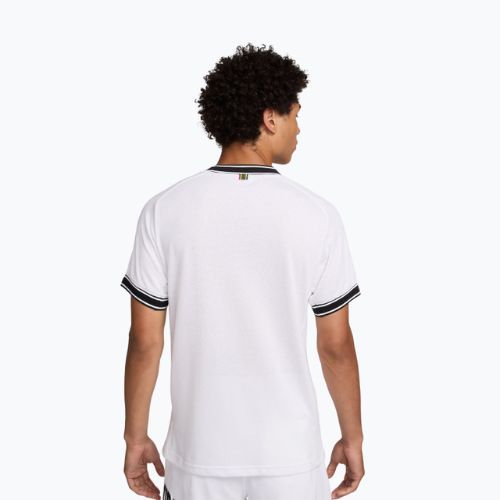 Tricou de tenis pentru bărbați Nike Court Heritage white/black