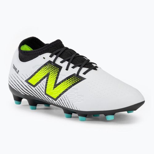 Încălțăminte de fotbal pentru bărbați New Balance Tekela Magique V4+ FG white