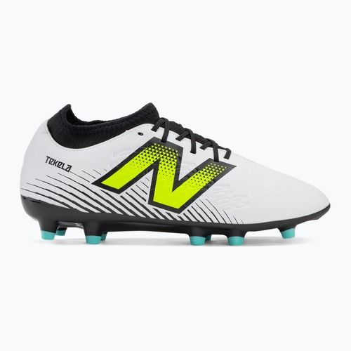 Încălțăminte de fotbal pentru bărbați New Balance Tekela Magique V4+ FG white