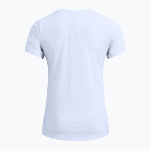 Tricou de alergare Under Armour Launch Elite pentru femei, albastru nimbus/reflectorizant