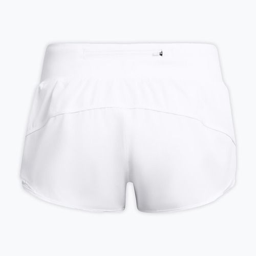Pantaloni scurți de alergare pentru femei Under Armour Launch Pro 2'' white/white/reflective