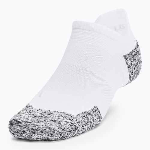 Șosete de alergare Under Armour Dry Run Cushion No Show 3 perechi white/halo gray/reflective
