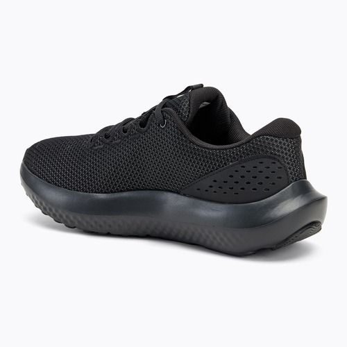 Under Armour Charged Surge 4 negru/negru/negru pantofi de alergare pentru bărbați