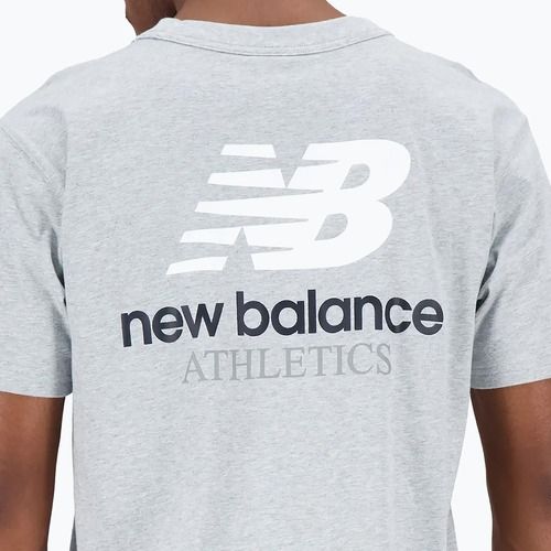 Tricou pentru bărbați New Balance Athletics Remastered Graphic grey