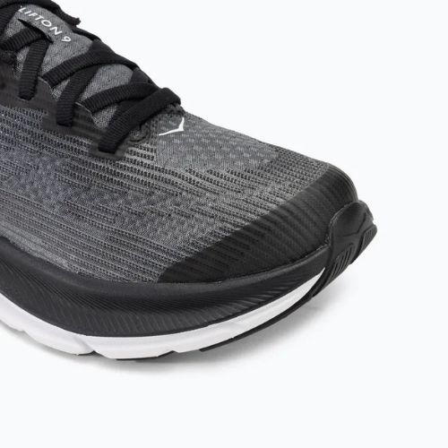 Încălțăminte de alergare pentru copii HOKA Clifton 9 black/white