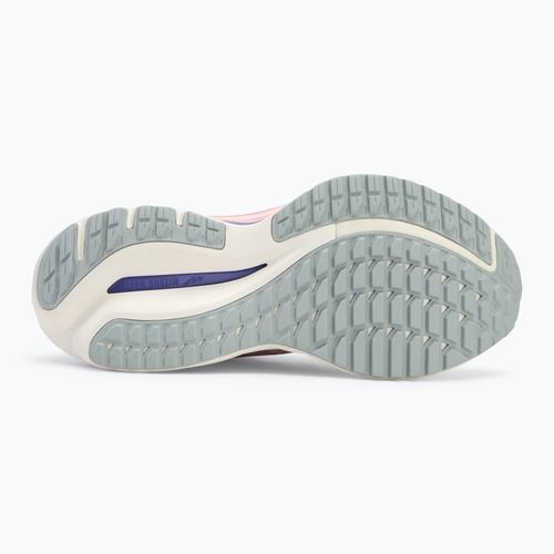 Încălțăminte de alergare pentru femei Mizuno Wave Inspire 19 snow white/ hi vis pink/ purple punch