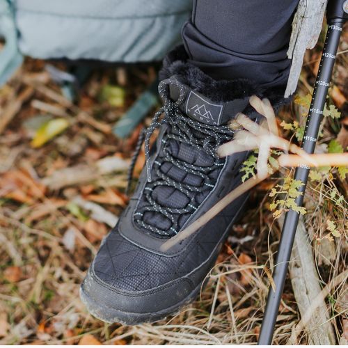 Ghete de damă KADVA Rava Mid WaterProof 3M Thinsulate negru