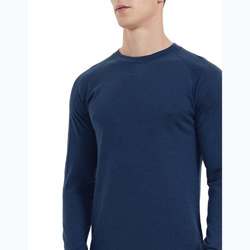 Set de lenjerie termoactivă pentru bărbați WOOLCANO Merino SET0540 bleumarin