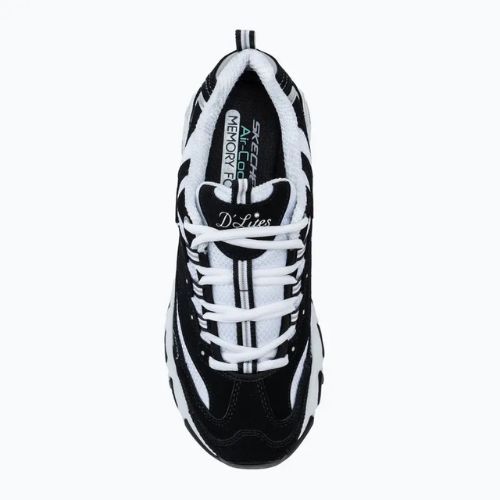 Încălțăminte pentru femei SKECHERS D'Lites Biggest Fan black/white/silver