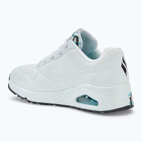 Încălțăminte pentru femei SKECHERS JGoldcrown Uno Spread The Love white/multicolor