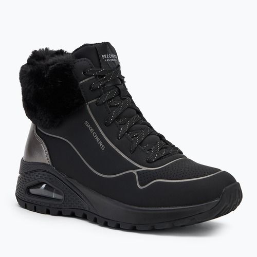 Încălțăminte pentru femei SKECHERS Uno Rugged Fall Shimmer black/metallic