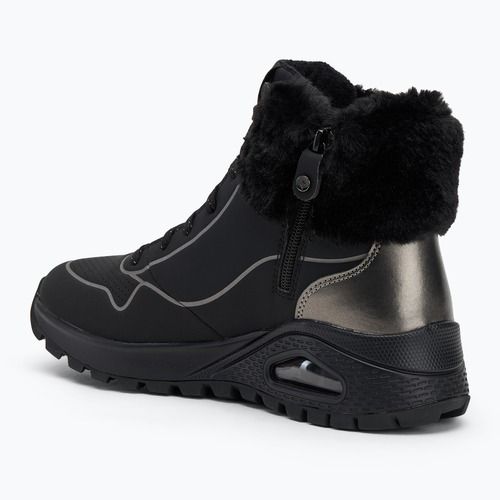 Încălțăminte pentru femei SKECHERS Uno Rugged Fall Shimmer black/metallic