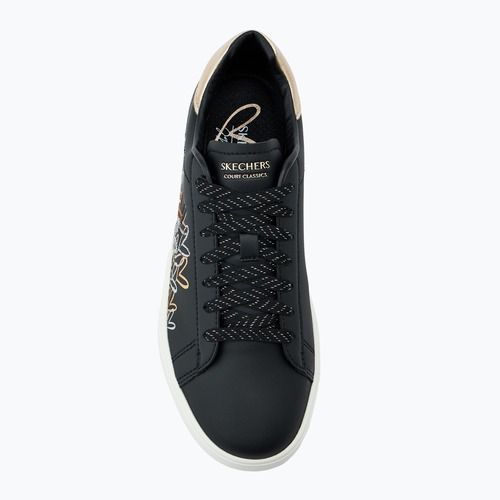 Încălțăminte pentru femei SKECHERS JGoldcrown Eden LX Gleaming Hearts black/mulitcolor