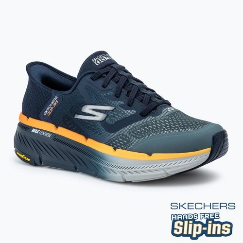 Încălțăminte pentru bărbați SKECHERS Max Cushioning Premier 2.0 navy/orange