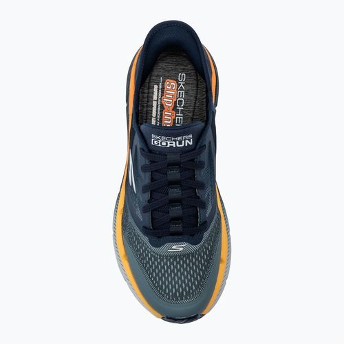 Încălțăminte pentru bărbați SKECHERS Max Cushioning Premier 2.0 navy/orange