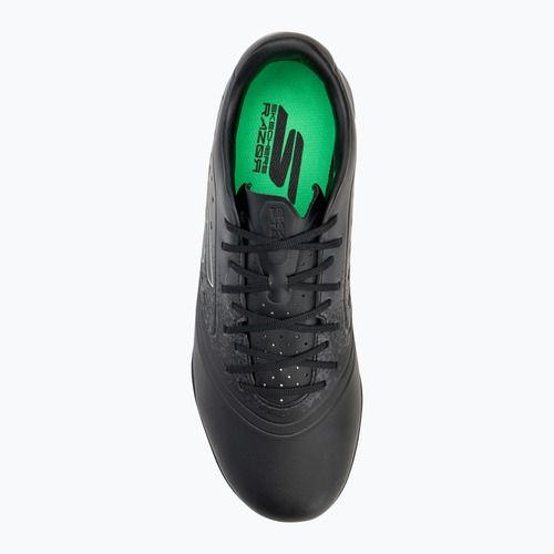 Încălțăminte de fotbal pentru bărbați Skechers Razor Academy Gold 1.5 TF black/silver
