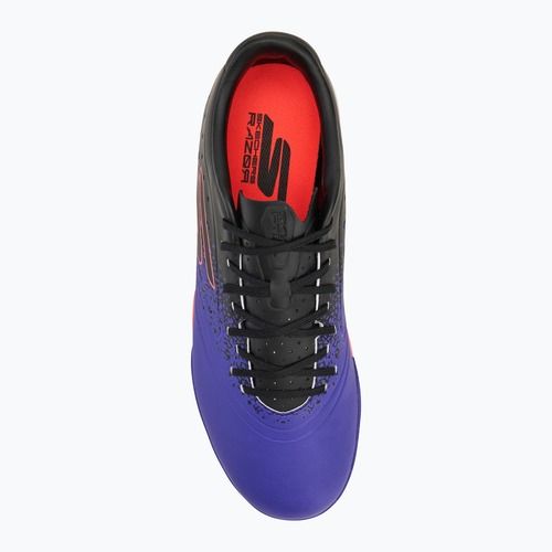 Încălțăminte de fotbal pentru bărbați Skechers Razor Academy Gold 1.5 TF purple
