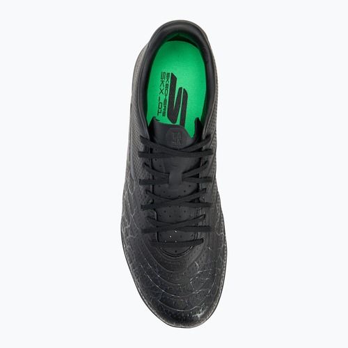 Încălțăminte de fotbal pentru bărbați Skechers SKX Academy Gold 1.5 TF black/silver