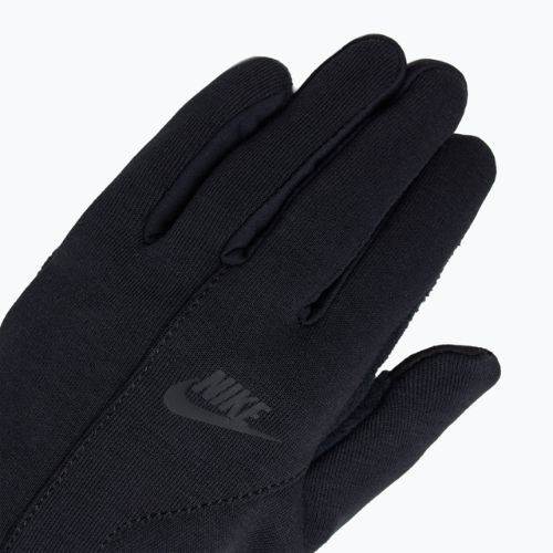 Mănuși de alergare pentru bărbați  Nike Tech Fleece 2.0 black/black/black