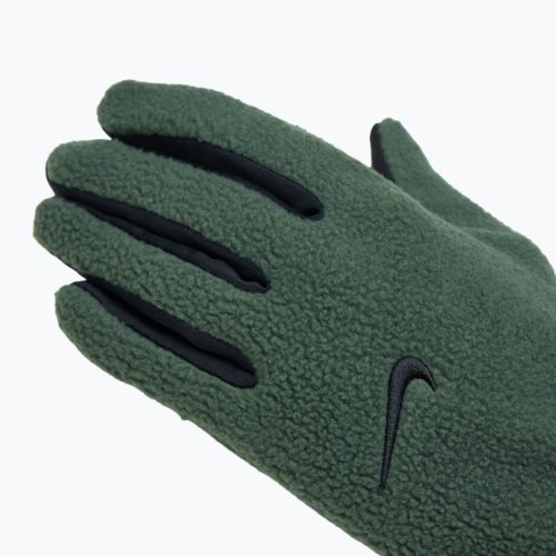 Mănuși de alergare pentru femei  Nike One Therma-Fit Fleece vintage green/black