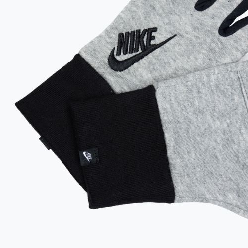Mănuși de alergare pentru femei Nike Club Fleece grey heather/black/black
