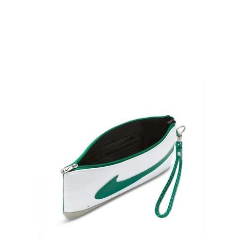 Portofel Nike Icon Blazer Wristlet white/white/malachite