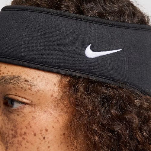 Bentiță pentru femei Nike Phoenix Fleece black/black/white