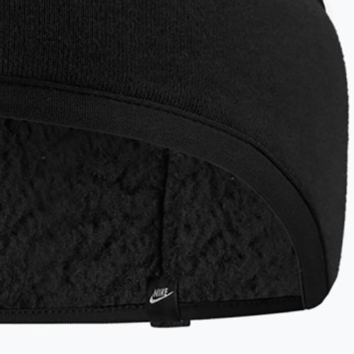 Bentiță pentru bărbați Nike Club Fleece 2.0 black/black/white