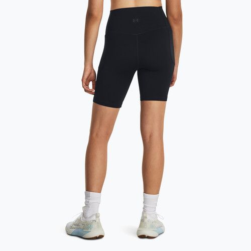 Pantaloni scurți de antrenament pentru femei Under Armour Meridian Bike 7in black/black