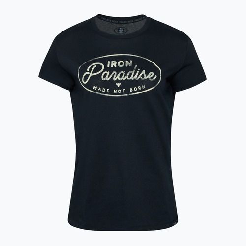 Tricou de antrenament pentru femei Under Armour Project Rock HW black/silt