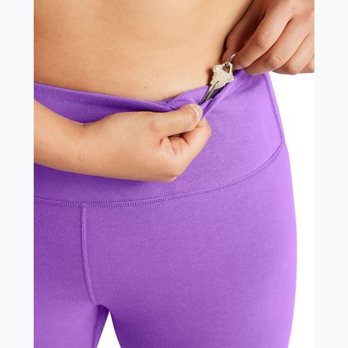 Colanți de antrenament pentru femei Under Armour Campus Graphic lavish/salt purple/black